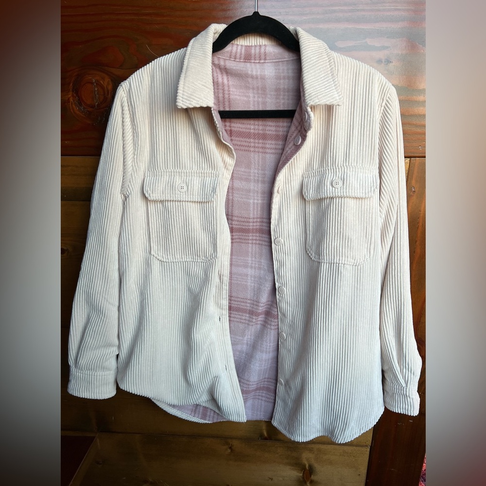 NWOT Love Tree Reversible Button-Up Jacket